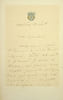 Lettre autographe sign&eacute;e. D&eacute;sir&eacute;e Emma Valladon, dite Th&eacute;r&eacute;sa (1836-1913), chanteuse de cabaret. 