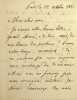 Lettre autographe sign&eacute;e. Louis-Antoine Garnier-Pag&egrave;s (1803-1878), homme politique, membre du gouvernement provisoire de 1848 et du gouvernement de ...