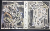 Manuscrit original avec aquarelles originales -  L'Oraison de Saint Julien. . [Laszlo Barta] Jean de La Fontaine,