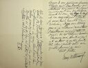 Lettre autographe sign&eacute;e &agrave; Laurent Tailhade. [&Eacute;phra&iuml;m Mikha&euml;l ; St&eacute;phane Mallarm&eacute; ; Verlaine] Emmanuel Delbousquet (1874-1909), po&egrave;te, &eacute;crivain. 