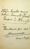 Pi&egrave;ce autographe sign&eacute;e par le couple d'acteurs. Ellie Bancroft (1836-1926), actrice anglaise, directrice de th&eacute;&acirc;tre ; Squire Bancroft (1841-1926), ...