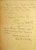 Pi&egrave;ce autographe sign&eacute;e par les deux &eacute;crivains. [Jeune Bosnie, Mlada Bosna] Borivoje Jevtic (1894-1959), &eacute;crivain, metteur en sc&egrave;ne serbe de Bosnie ; ...
