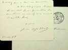 Lettre autographe sign&eacute;e &agrave; Laurent Tailhade. Jean Ajalbert (1863-1947), &eacute;crivain, membre de l'Acad&eacute;mie Goncourt.