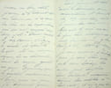 Lettre autographe sign&eacute;e &agrave; Laurent Tailhade. Marie Jos&eacute;phine de Suin, dite Diane de Beausacq (1829-1899), femme de lettres.