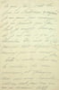 Lettre autographe sign&eacute;e &agrave; Laurent Tailhade. Marie Jos&eacute;phine de Suin, dite Diane de Beausacq (1829-1899), femme de lettres.