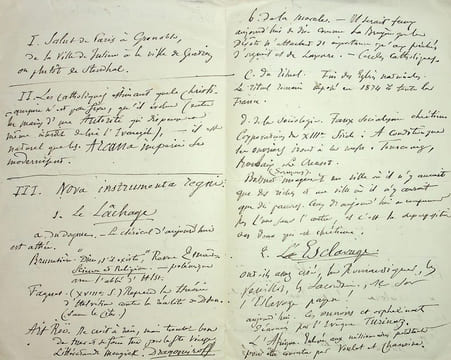 Lettre autographe signée à Laurent Tailhade. Jacques de Boisjoslin [Boisjolin] (1840?-1914?), écrivain, préfacier d'ouvrages de Laurent Tailhade. 
