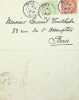 Lettre autographe sign&eacute;e &agrave; Laurent Tailhade. Aristide Bruant (1851-1925), chansonnier, &eacute;crivain. 