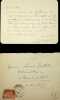 Lettre autographe sign&eacute;e &agrave; Laurent Tailhade. Lucien Descaves (1861-1949), &eacute;crivain naturaliste, libertaire, membre de l'Acad&eacute;mie Goncourt.