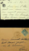 Lettre autographe sign&eacute;e &agrave; Laurent Tailhade. Marie Jos&eacute;phine de Suin, dite Diane de Beausacq (1829-1899), femme de lettres.