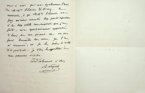 Lettre autographe signée à Laurent Tailhade