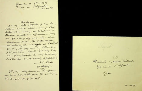 Lettre autographe signée à Laurent Tailhade. Alfred Naquet (1834-1916), chimiste, médecin, homme politique, promoteur du divorce.