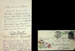 Lettre autographe sign&eacute;e &agrave; Laurent Tailhade. Charles Buet (1846-1897), &eacute;crivain, journaliste ; Jules Poncet (1865-1925), fils de l'explorateur ...