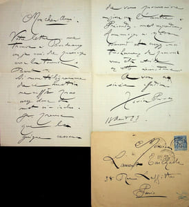 Lettre autographe signée à Laurent Tailhade