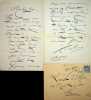Lettre autographe sign&eacute;e &agrave; Laurent Tailhade. Antoine-Paul Tavarel dit Xavier Privas (1863-1927), chansonnier, goguettier, sacr&eacute; Prince des ...