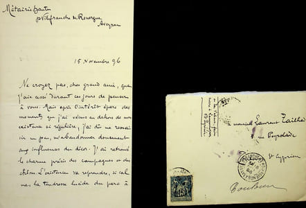 Lettre autographe signée à Laurent Tailhade