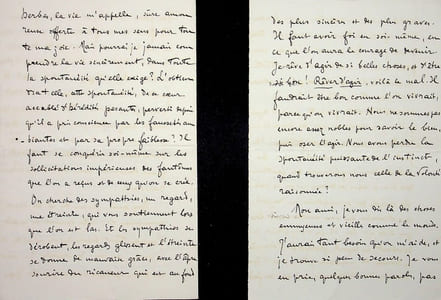 Lettre autographe signée à Laurent Tailhade