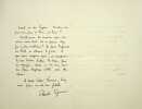 Lettre autographe sign&eacute;e &agrave; Laurent Tailhade. [Duel Robert Caze] Charles Vignier (1863-1934), po&egrave;te, &eacute;crivain, ami de Mallarm&eacute;, sp&eacute;cialiste des arts ...