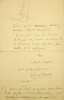 Lettre autographe sign&eacute;e &agrave; Laurent Tailhade. Charles Vignier (1863-1934), po&egrave;te, &eacute;crivain, ami de Mallarm&eacute;, sp&eacute;cialiste des arts asiatiques et ...