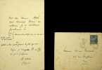 Lettre autographe sign&eacute;e &agrave; Laurent Tailhade. Charles Vignier (1863-1934), po&egrave;te, &eacute;crivain, ami de Mallarm&eacute;, sp&eacute;cialiste des arts asiatiques et ...