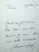 Lettre autographe sign&eacute;e &agrave; Maurice Donnay. Fernand Gregh (1873-1960), po&egrave;te, &eacute;crivain, membre de l'Acad&eacute;mie fran&ccedil;aise. 