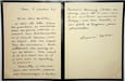 Lettre autographe sign&eacute;e &agrave; Maurice Donnay. Francis Carco (1886-1958), po&egrave;te, &eacute;crivain, membre de l'Acad&eacute;mie Goncourt. 