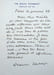 Lettre autographe sign&eacute;e &agrave; Maurice Donnay. Francis Carco (1886-1958), po&egrave;te, &eacute;crivain, membre de l'Acad&eacute;mie Goncourt. 