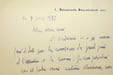 Lettre autographe sign&eacute;e &agrave; Maurice Donnay. Henry Bordeaux (1870-1963), avocat, &eacute;crivain, membre de l'Acad&eacute;mie fran&ccedil;aise. 