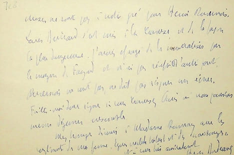 Lettre autographe signée à Maurice Donnay. Henry Bordeaux (1870-1963), avocat, écrivain, membre de l'Académie française. 