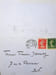 Lettre autographe sign&eacute;e &agrave; Maurice Donnay. Miguel Zamaco&iuml;s (1866-1955), &eacute;crivain, po&egrave;te.