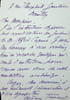 Lettre autographe sign&eacute;e &agrave; Maurice Donnay. J&eacute;r&ocirc;me Tharaud (1874-1953), &eacute;crivain, membre de l'Acad&eacute;mie fran&ccedil;aise. 