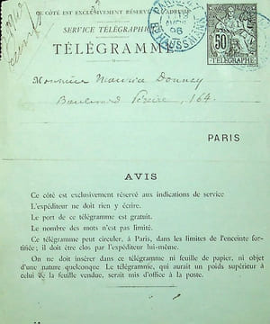 Lettre autographe signée à Maurice Donnay. Marcel Prévost (1862-1941), écrivain, membre de l'Académie française. 