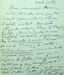 Lettre autographe sign&eacute;e &agrave; Maurice Donnay. Jules Truffier (1856-1943), acteur.