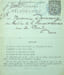 Lettre autographe sign&eacute;e &agrave; Maurice Donnay. Jules Truffier (1856-1943), acteur.