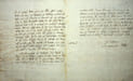 Lettre autographe sign&eacute;e. [Napol&eacute;on, Guerres napol&eacute;oniennes] Matthias (?). 