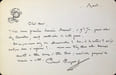Lettre autographe sign&eacute;e. Paul Puget (1848-1917), compositeur. 