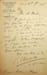 Lettre autographe sign&eacute;e. Charles Chincholle (1843-1902), &eacute;crivain, journaliste.