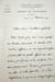 Lettre autographe sign&eacute;e. Etienne Vacherot (1809-1897), philosophe, homme politique.