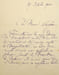 Lettre autographe sign&eacute;e. Frantz Jourdain (1847-1937), &eacute;crivain, architecte.