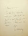 Lettre autographe sign&eacute;e. Ernest Reyer (1823-1909), compositeur. 