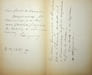 Lettre autographe sign&eacute;e &agrave; Louis P&eacute;ricaud. Louis-Constant-Philippe Lanjallay (1839-1914), acteur, administrateur du th&eacute;&acirc;tre fran&ccedil;ais de Saint ...