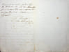 Lettre autographe sign&eacute;e. Hortense de Wolff de Moorsel (1816-?), &eacute;pouse Th&eacute;odore Forestier de P&eacute;rigny, propri&eacute;taires &agrave; Cusset. 