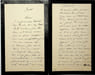 Lettre autographe sign&eacute;e. Numa-Polydore Ha&euml;ring, dit Numa (1800-1869), acteur, soci&eacute;taire de la Com&eacute;die-Fran&ccedil;aise. 
