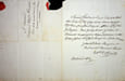 Lettre autographe sign&eacute;e. Laure Junot, duchesse d'Abrant&egrave;s (1784-1838), m&eacute;morialiste.