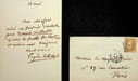Lettre autographe sign&eacute;e. Eug&egrave;ne Labiche (1815-1888), &eacute;crivain, membre de l'Acad&eacute;mie fran&ccedil;aise. 