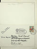 Lettre autographe sign&eacute;e &agrave; Marcel Marnat. Jean-Fran&ccedil;ois Chabrun (1920-1997), po&egrave;te, journaliste, &eacute;crivain, r&eacute;sistant. 