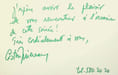 Lettre autographe sign&eacute;e &agrave; Marcel Marnat. Costin Miereanu (1943-2025), compositeur fran&ccedil;ais d'origine roumaine. 