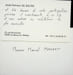 Lettre autographe &agrave; Marcel Marnat. Abdel Rahman El Bacha (n&eacute; en 1958), pianiste fran&ccedil;ais d'origine libanaise. 