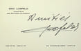 Lettre autographe sign&eacute;e &agrave; Marcel Marnat. Eric Losfeld (1922-1979), &eacute;diteur, &eacute;crivain notamment de livres &eacute;rotiques. 