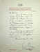 Lettre autographe sign&eacute;e &agrave; Marcel Marnat. Joseph-Marie Lo Duca (1910-2004), &eacute;crivain, critique de cin&eacute;ma. 