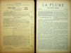 La Plume, Revue Litt&eacute;raire & Artistique - n&deg;25 du 1er mai 1890.. [Revue La Plume, Collectif dont] George Bonnamour, Paul Redonnel, L&eacute;on Bloy, Maurice ...